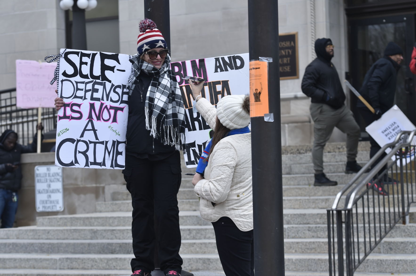Courthouse protests